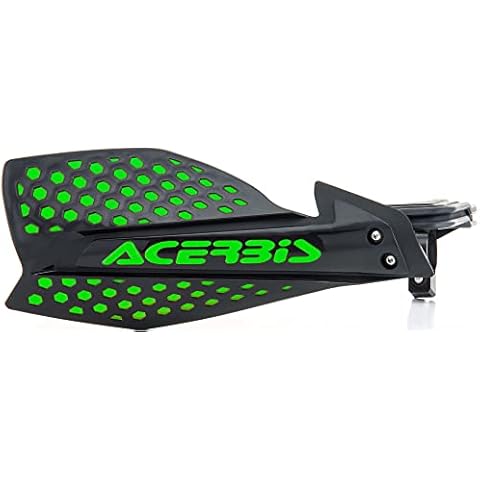 Acerbis X-Ultimate Handguards - Black/Green (2645481043) Cover
