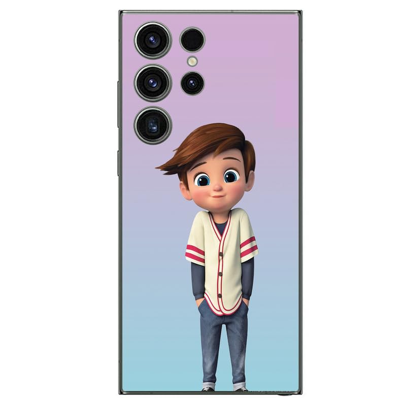 FCS Printed Designer Vinyl Mobile Back Skin Sticker for Samsung Galaxy S23 Ultra| Protects Against Dust, Precision-Fit, Vinyl, Bubble-Free Installation- (DZ-81)