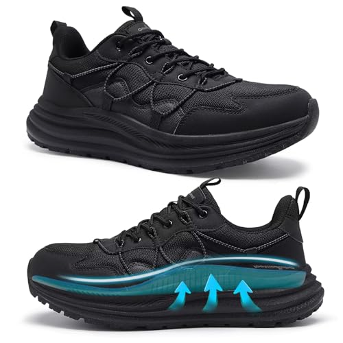 Men's Orthopedic Running Shoes Flat Feet: Comfortable Orthotic Neuropathy Plantar Fasciitis Arch...