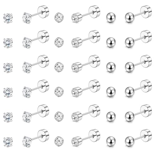 JeweBella 18 Piece Ear Piercing Set JeweBella 18 Piece Ear Piercing Set
