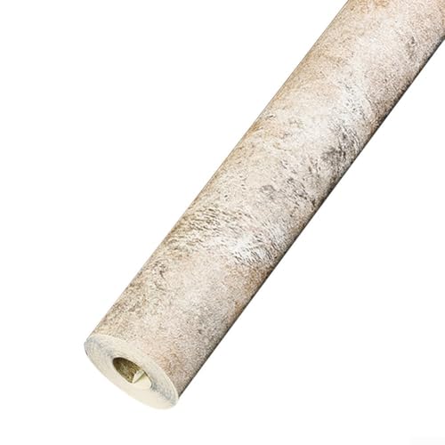 FACAIIO Papel pintado de barro de imitación retro de diatomeas de 0,53 x 9,5 m, revestimiento de pared texturizado de PVC para sala de estar y dormitorio
