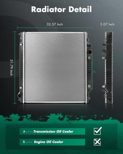 Image of SCITOO Engine Coolant Radiator Assembly for Ford