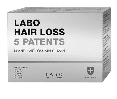 Labo Hair Loss Solution Chute de Cheveux et Manque de Densité - 5 x 14 Flacons 3,5ml