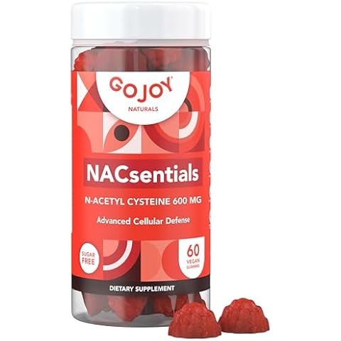 GOJOY NATURALS Vegan NAC Gummies Cover