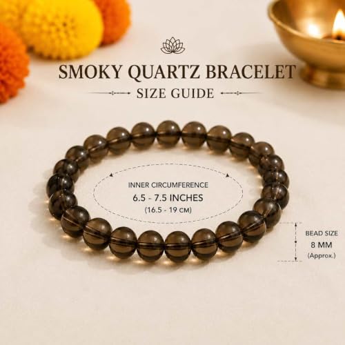 Image of Beaded Bracelet for Men & Women | Stretchable Handmade Prayer Meditation Yoga Wrist Bracelet | Stylish Everyday Wear | Free Size