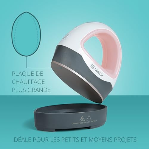 Presse à chaud portable LOKLiK pour customiser vos tissus facilement