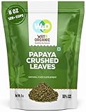 Papaya Leaf Tea 8 Oz, Dried from Fresh Green Leaves, Good to make Tea, 100% Loose Leaves(No Fruit, No Seeds...