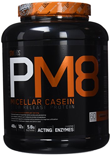 Starlabs nutrition pm8, 100% caseína micelar - 1800gr. micellar casein