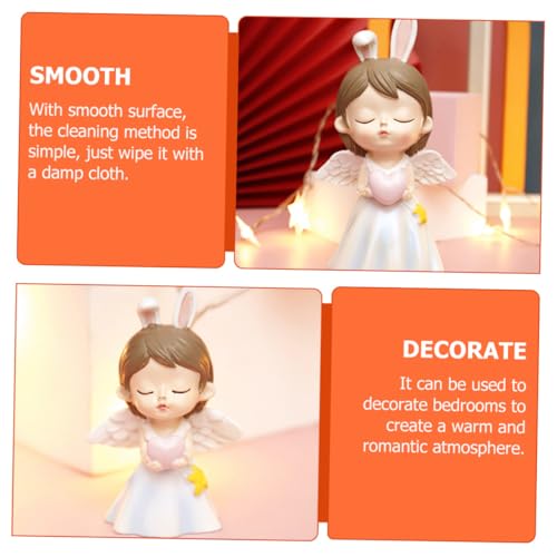 Figura lámpara de ángel pecho para habitación pequeña miniatura 5
