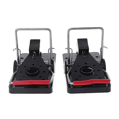 Sitrda 2pcs Mouse Rodent Rapid Control Trap Catcher, Reusable Mouse Trap Catcher Home Supplies
