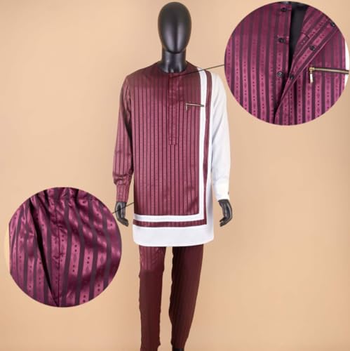 Ensemble ethnique homme pour éviter l'inconfort des costumes classiques avec élégance - 3