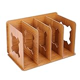 📖 2.La boîte de rangement est faite de planchette du bois de presser haute qualité et PP, imperméable, résistant à l'humidité et durable.Qualité visible, matériaux de l'environement respectueux. Pas super solide mais suffisant pour une utilisation normale.Choix de cadeau idéal pour les amoureux des livres ou les étudiants!