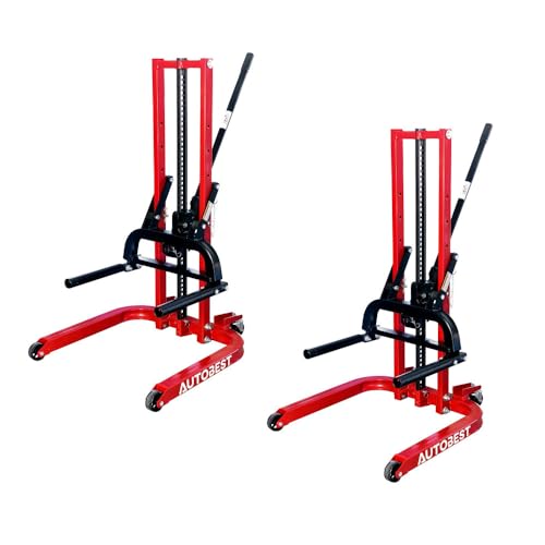 Deux colonnes de levage mobile manuel 1620 kg