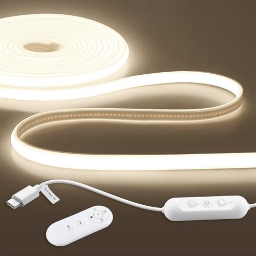 Tira LED impermeable 5 m 4000K ALITOVE USB-C dimmable miniatura 1