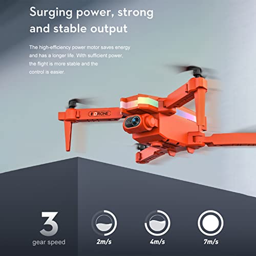 dispositivo inteligente remoto,Lianai Drone RC com Câmera 4K Dual Camera RC Quadcopter com Função Co