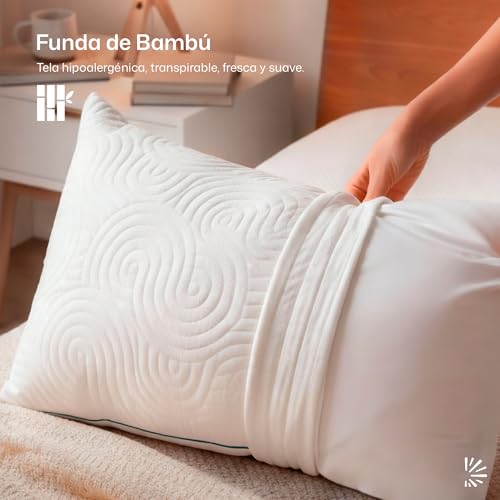 Opiniones de Memory foam almohada al mejor precio. 12 memory foam almohada marca Dreamlab (3)