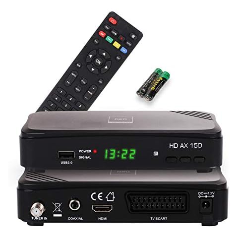 RED OPTICUM AX 150 Sat Receiver I Digitaler Satelliten-Receiver HD-TV Cover