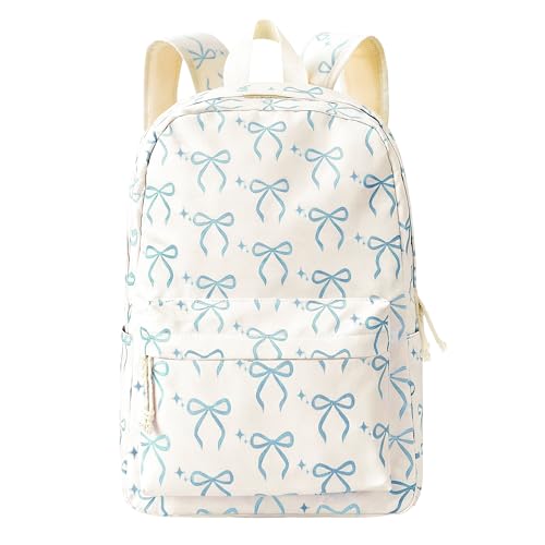BACH AND BOUJEE Aesthetic Backpack for Women Blue...