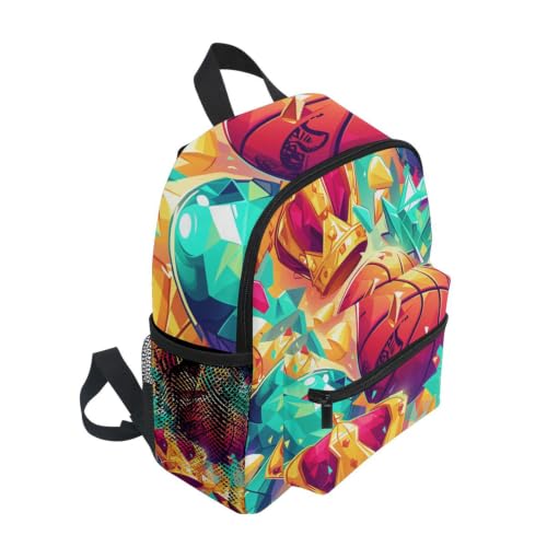 Sac à dos tout-petit 1-6 ans mini sac bandoulière basket voyage