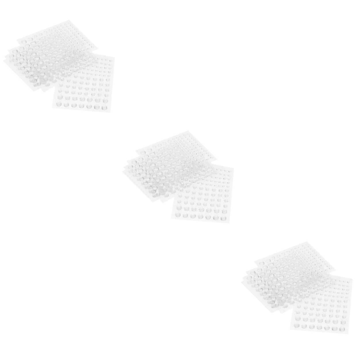 Autocollants gouttes eau transparentes Operitacx | 24 feuilles