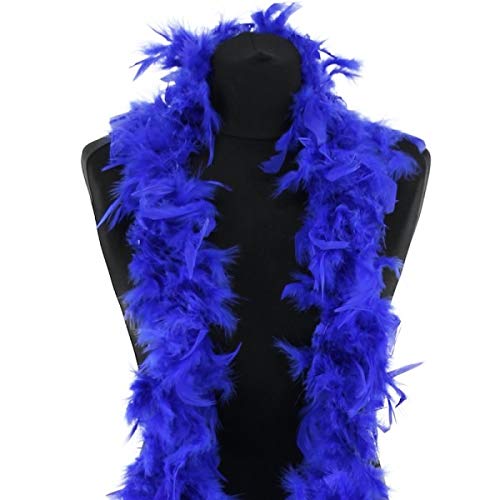 Photobooth Props Ltd Beautiful Royal Blue Feather Boa – 50g -180cm