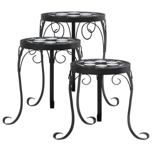 Table à plantes en métal résistant aux intempéries pour surélever vos pots - 2