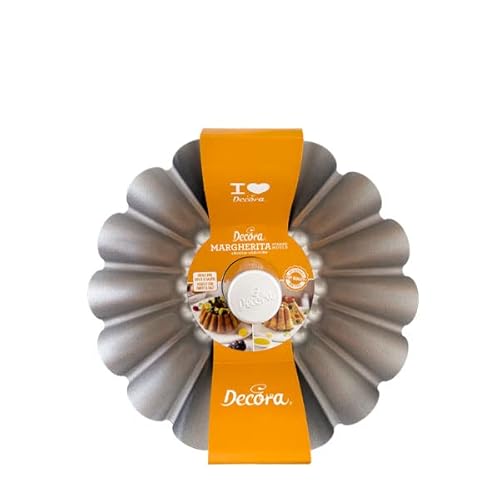 Decora 0075036 Margherita Mould C/Hole Ø 20 X 8,5 H CM Non Stick