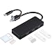 Produktbild Tendak USB 3.0 Hub mit Kartenleser USB C/Micro USB Hub Adapter mit SD/Micro SD Kartenleser und 3 USB 3.0 Anschlüssen + SD/Micro SD/TF Kartenanschluss für MacBook, PC Laptop, Tablet
