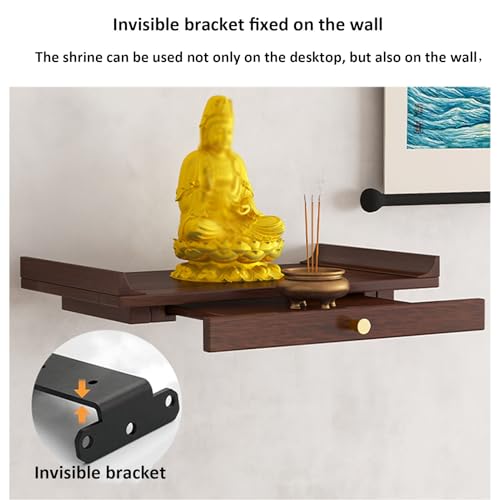 Mesa de meditación y oración para crear un altar zen en tu salón 6