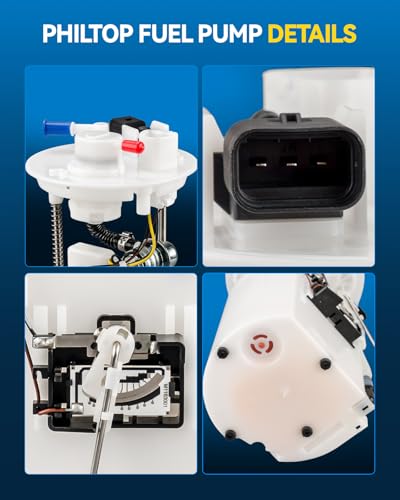 Image of PHILTOP FG1568 Electric Fuel Pump Assembly for Kia Forte /Forte Koup 2010-2013 2.0L 2.4L - DFG1568, E9027M, P76510, SP3039M, Complete Fuel Pump Module Kit