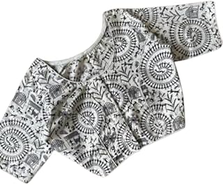 Readymade Kalamkari Cotton Stylish Womens Blouse| Comfortable, Breathable, Lightweight, Skin Friendly|SL_112 Price In India