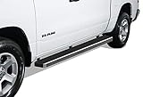 APS iBoard Running Boards 5 inches Compatible with Ram 1500 2019-2022 Crew Cab (Will Not Fit 2018 Previous Generation Build in 19-21) (Nerf Bars Side Steps Side Bars)