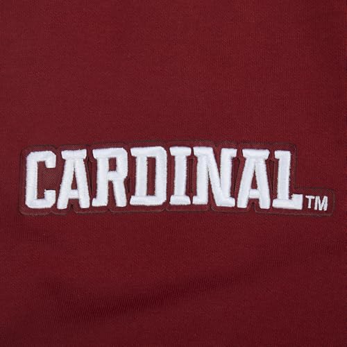 Image of Pro Standard Mens College Classic Chenille Cotton Double Knit Full Zip Hoodie