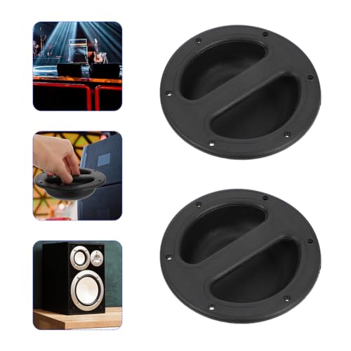 Exceart M011897310JQNR5 Handgrip 8Pcs Professional Speaker Handle Universal Loudspeaker Handle Speaker Cabinet Box Handle Speaker Accessories Speakerphone thumb #3