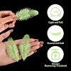 THARAHT Craft Rooster Feathers 600pcs 3-5inch for Kindergarten DIY Crafts Wedding Home Party Dream Catcher Supplies Decorations Feathers,Light Green #2