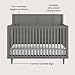Child Craft Surrey Hill 4-in-1 Convertible Crib, Baby Crib Converts to Day Bed, Toddler Bed and Full Size Bed, 3 Adjustable Mattress Positions, Non-Toxic, Baby Safe Finish (Lunar Gray)