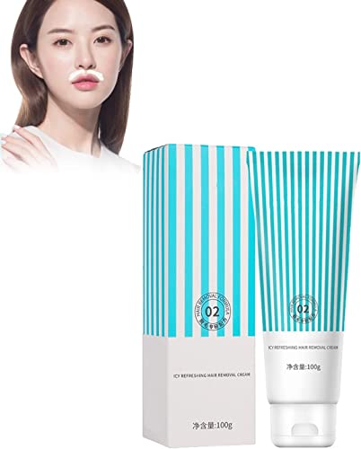 Skinetic Peach Fuzz Haarentfernungscreme,2023 neue Peach Fuzz Haarcreme,schmerzfreie Haarentfernungscreme,Oberlippe und Gesichtshaarentfernung, für Frauen, empfindliche Haut (1 Pcs)