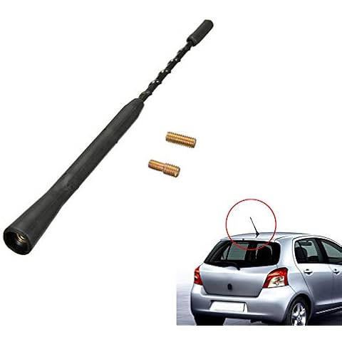 Antena universal de radio para coche con tornillos M5 M6 Cover