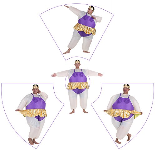 Anself Funny Inflatable Costume Blow Up Inflatable Suit