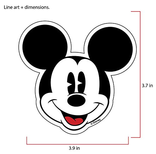 Chroma 41714 Mickey Mouse Aluminum Decal #TOP4