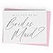 Will You Be My Bridesmaid Card. Will You Be My Maid Of Honor Card. Will You Be My Matron Of Honor Card. (BRIDESMAID, ONE CARD)