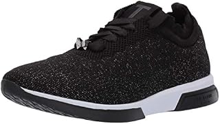 Ted Baker Women's Lyara Sneaker, Black, 9 Regular US