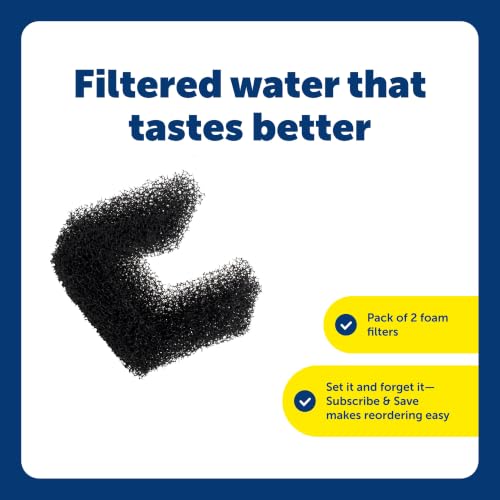 PetSafe Viva Foam Filters, Fits 64 oz & 140 oz Pet Fountains, 2-Pack - image 3