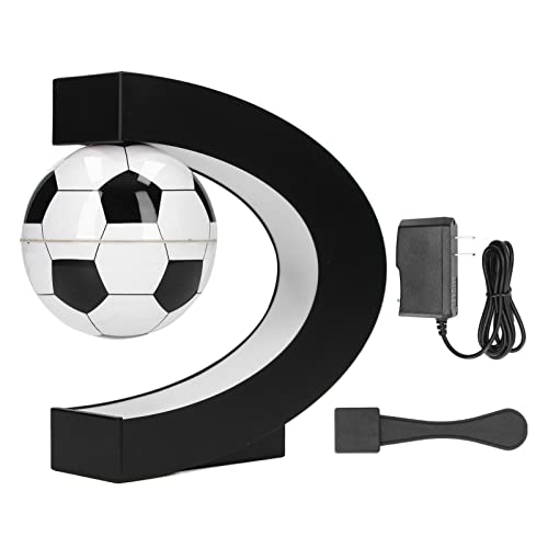 A soccer ball that floats and spins in mid-air via magnets AND doubles as an LED night light — the kind of desk toy that stops everyone in their tracks.