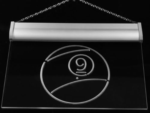 ADVPRO i244-b 9 Ball Pool Room Neon Light Sign