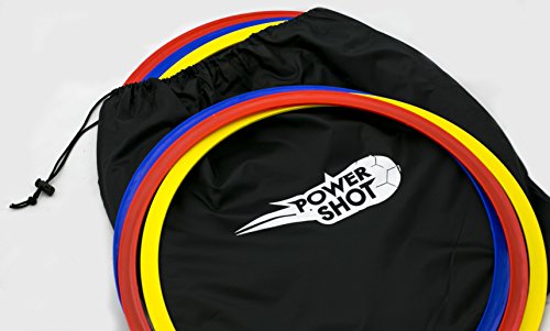 POWERSHOTu00ae Koordinationsreifen, Koordinationsringe 12er Set - 45 cm, inkl. Tragetasche