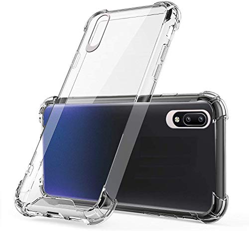 Image of COVERBLACK Rubber Back Cover for Samsung Galaxy M02 - Transparent