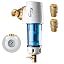 Rotatable Head + Pressure Gauge + Fittings