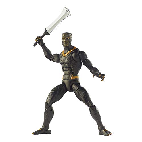 Image of Marvel Legends Erik Killmonger Panther, Black (6-inch)