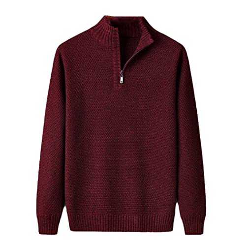 Pull vintage en tricot rouge homme taille M pour ne plus hésiter entre style et confort en automne